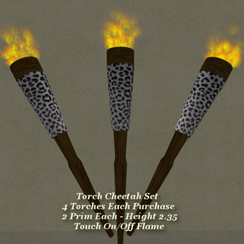 Second Life Marketplace - Torch Cheetah Set